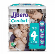 LIBERO COMFORT 4FRALD 7-11KG X26