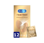 DUREX REAL FEEL PRESERVA  X12