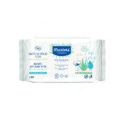 MUSTELA BEBE MUDA TOAL AGUA ALGODAO BIO X60
