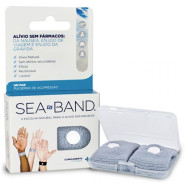 SEA BAND ADULTO PULSEIRA NAUSEA CINZ X 2