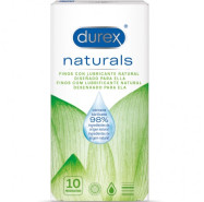DUREX NATURALS PRESERVATIVO X 10