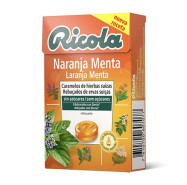 Ricola Rebucados Sem Acucar Laranja Menta 50 g