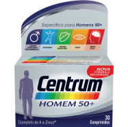 CENTRUM HOMEM 50+ COMP X 30