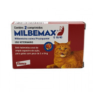 MILBEMAX  COMP REV 16+40 MG X   2