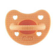CHICCO CHUPETA PHYSIOFORMA LUXE 2-6 1PC LARANJA