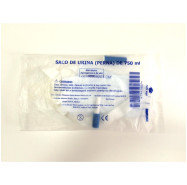 SACO URINA PE SACO PERNA ESTERIL 750ML