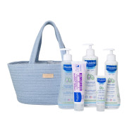 MUSTELA BEBÉ CESTA ESSENCIAIS AZUL