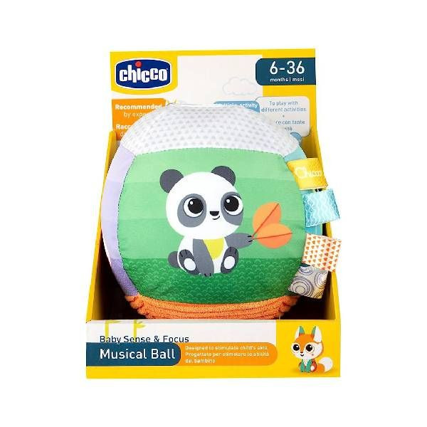 CHICCO BOLA MUSICAL Baby Sense & Focus