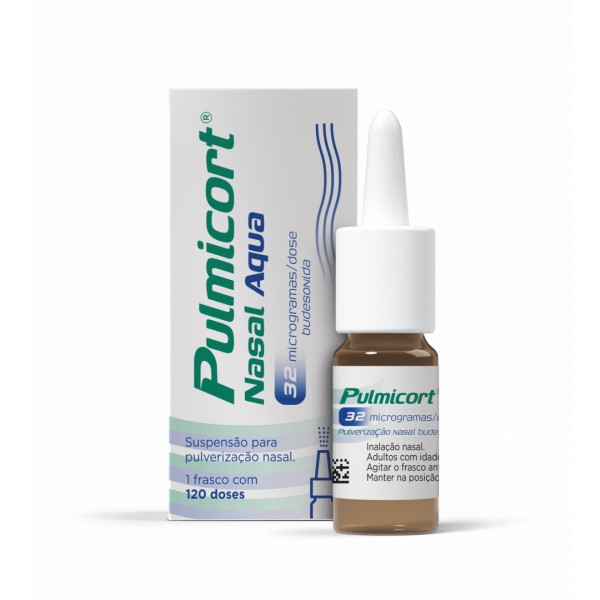 Pulmicort Nasal Aqua 32 µg/dose 120 Susp Pulv Na
