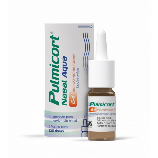 Pulmicort Nasal Aqua 64 µg/dose 120 Susp Pulv Nas