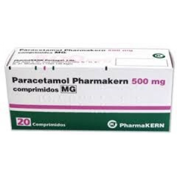 Paracetamol Pharmakern 500 mg 20 Comp