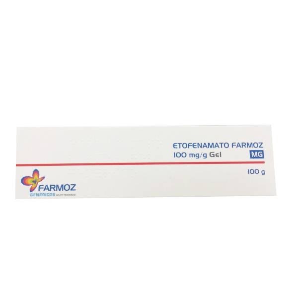 ETOFENAMATO FARMOZ 100 MG/G GEL BISNAGA - 1  100 G