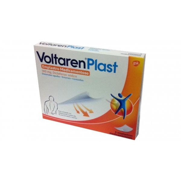 VOLTAREN PLAST 140 MG EMPLASTRO SAQ - 5