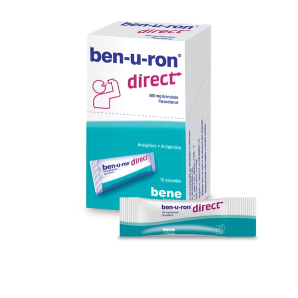 BEN-U-RON DIRECT 500 MG GRN SAQ - 10