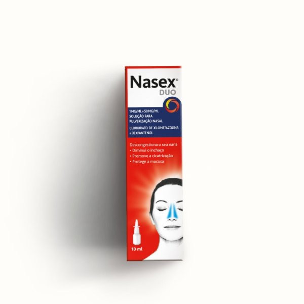 NASEX DUO 1 MG/ML + 50 MG/ML SOL  PULVERIZAÇÃO NASAL FRASCO - 1  - 10 ML