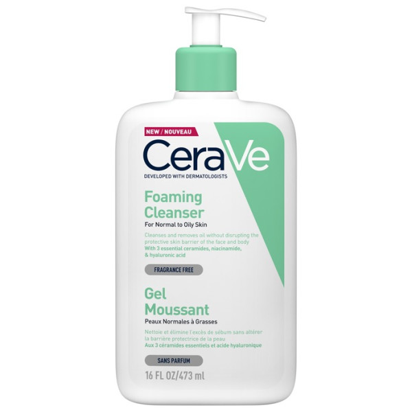 CERAVE CLEANSER ESPUMA LIMP FACIAL 473ML