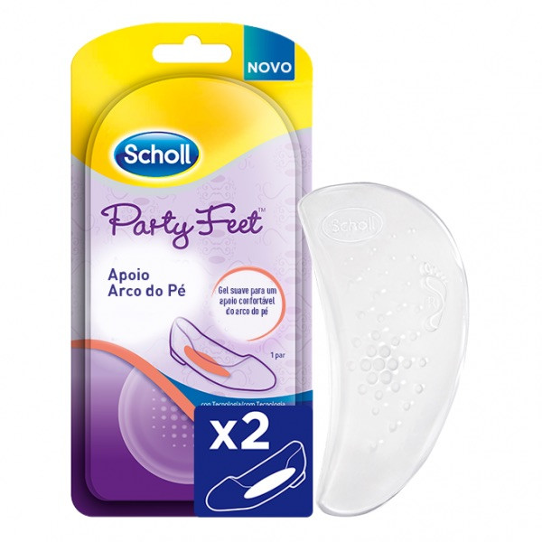 SCHOLL GELACTIVPARTY FEET APOIO ARCO PE