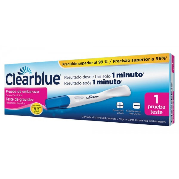 CLEARBLUE TESTE GRAVIDEZ 1MINUTO X1