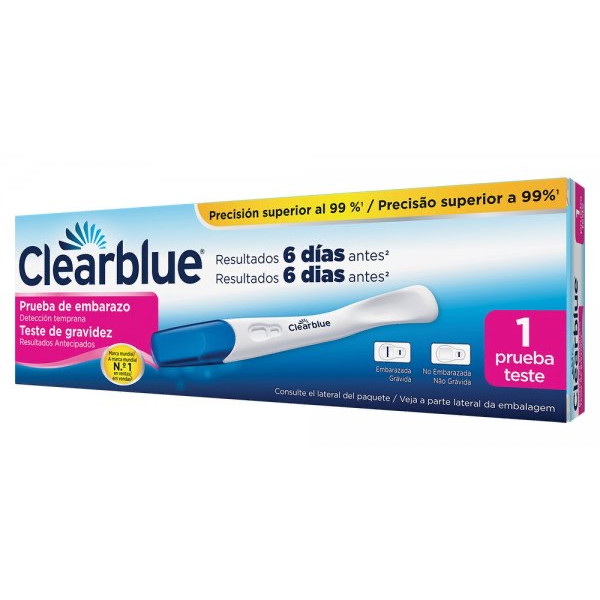 CLEARBLUE TESTE GRAVIDEZ 6 DIAS X1