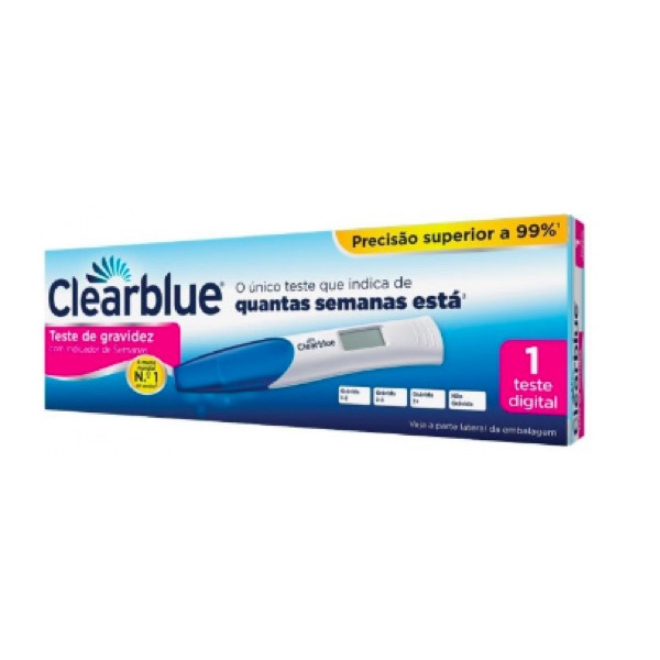 CLEARBLUE TESTE GRAVID IND SEMANAS