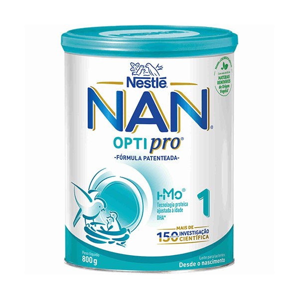 NAN OPTIPRO 1  LEITE LACTENTES 800G