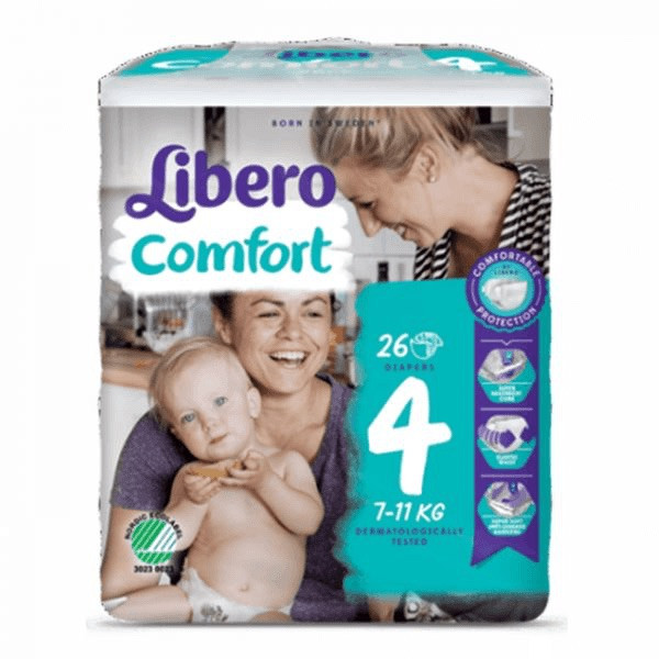 LIBERO COMFORT 4FRALD 7-11KG X26