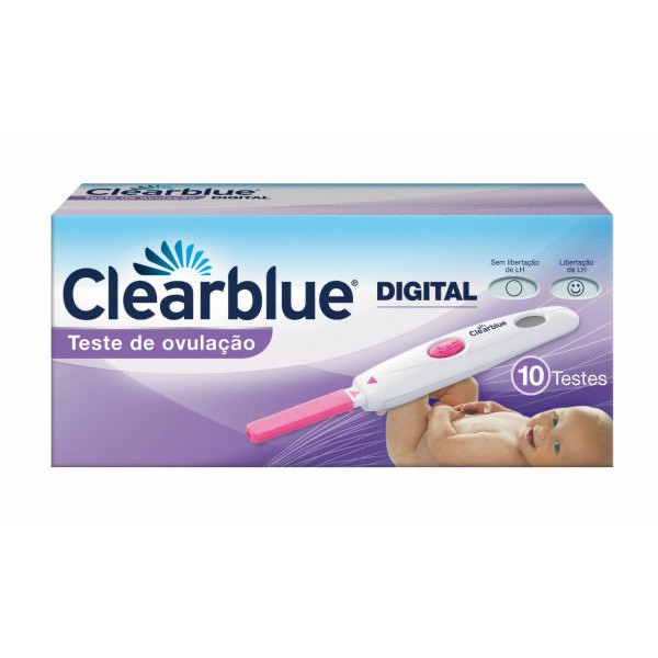 CLEARBLUE DIGITAL TESTE OVULACAO X 10