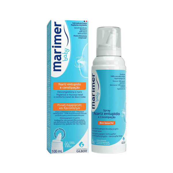 MARIMER BABY SPRAY NASAL ÁGUA MAR HIPERTÓNICA 100ML