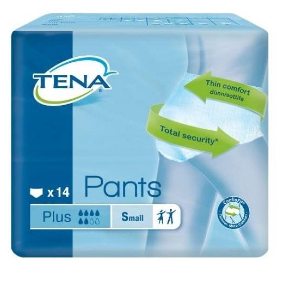 Tena Pants Cueca Pequeno 65/85cm x 14