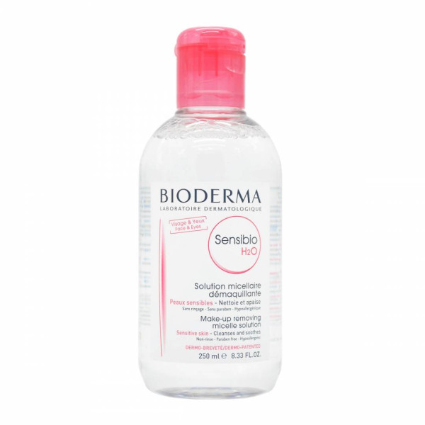 Sensibio Bioderma Solucao Limpeza H20 250 ml