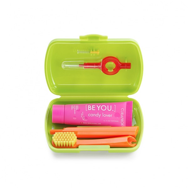 CURAPROX VIAGEM KIT CANDY LOVER VERDE