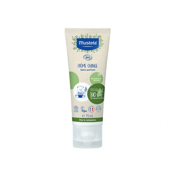 MUSTELA BIO CR MUDA FRALDA S/PERF75ML