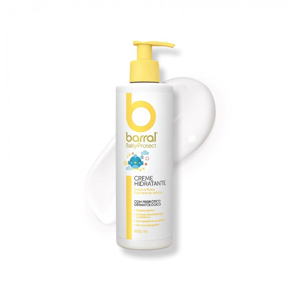 BARRAL BABYPROTEC CR HIDRATANTE 400 ML