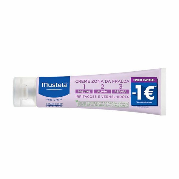 MUSTELA BEBE MUDA CR FRALDA 123 50ML 1E