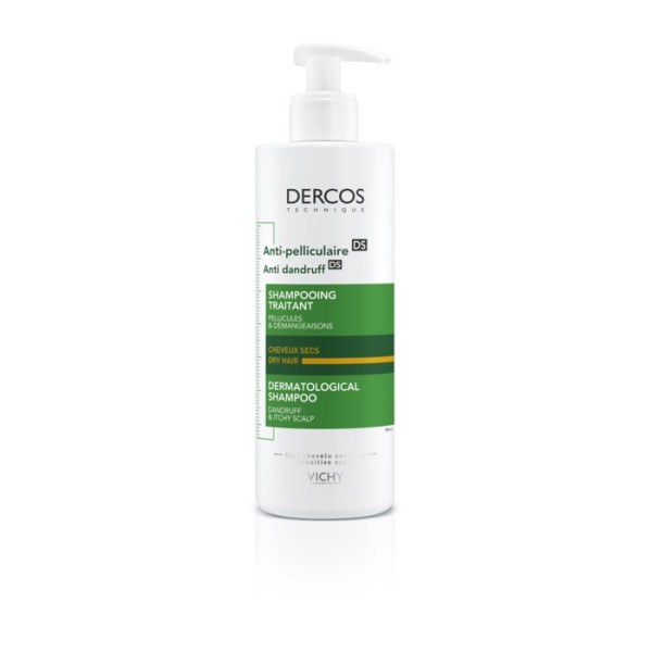 DERCOS ANTICASPA CH CASPA SECA 390ML