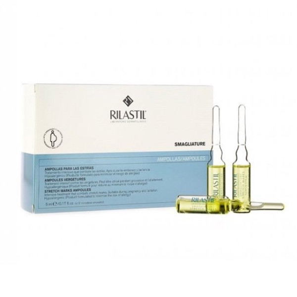 RILASTIL SMAGLIAT AMP ESTRIAS 5ML X10 10 AMPOLA 5ML