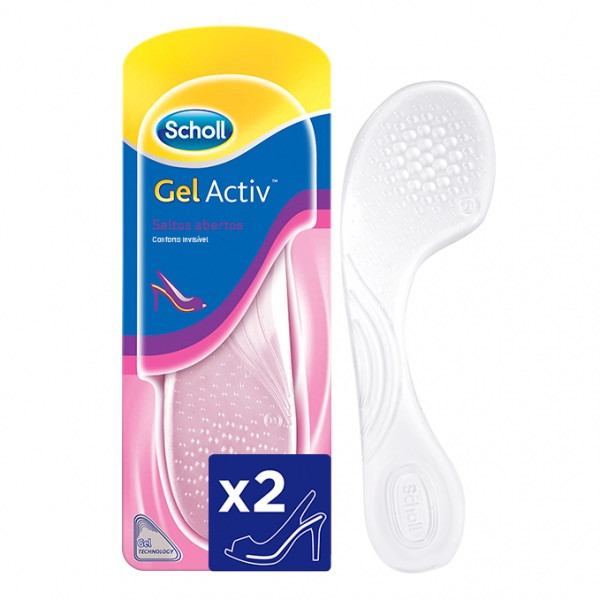 SCHOLL GELACTIV PALMILHA SAP ABERTOS X2