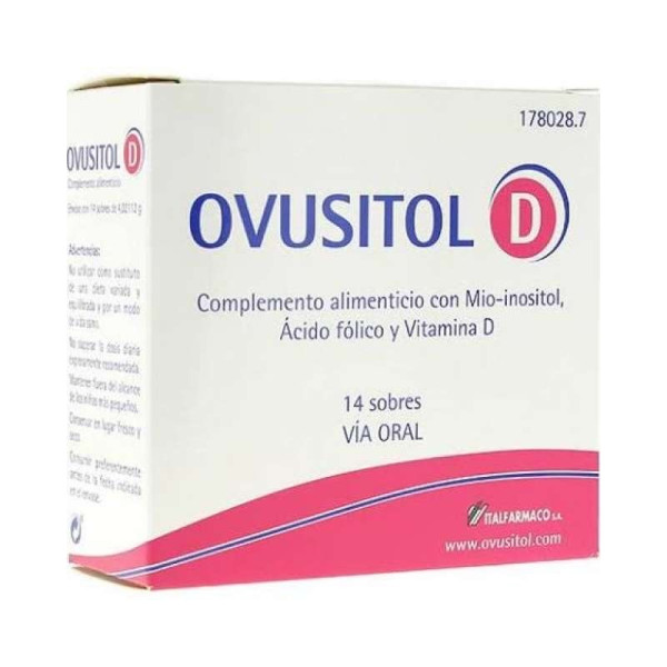 OVUSITOL D PO SOL ORAL SAQ X 14