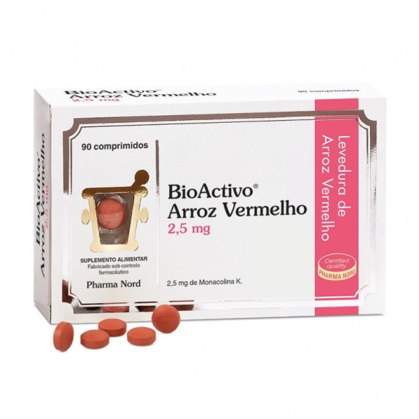 BIOACTIVO ARROZ VERMELHO 2,5MG COMPX90 90UNIDADE(S)