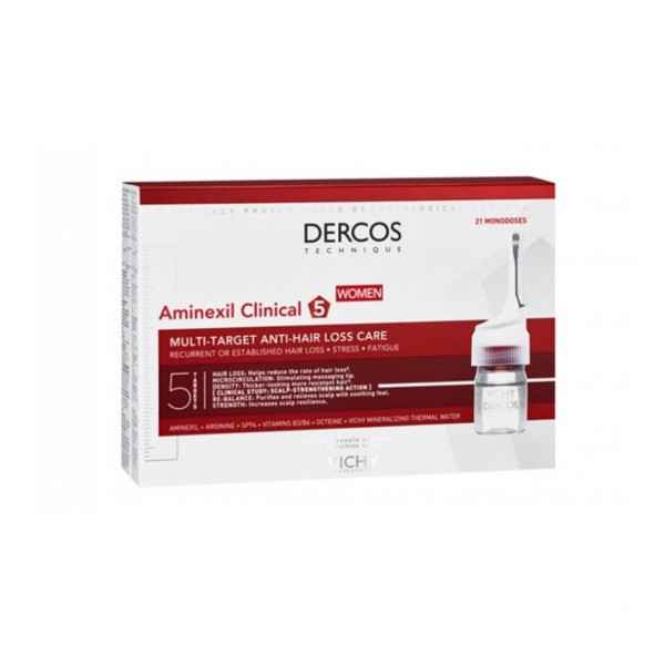 DERCOS AMINEXIL PROMO AMP CLINICAL MULHER 21 + DESC 30%