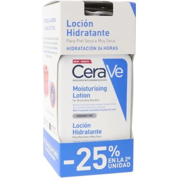 Cerave Moisturising Lotion Duo Loção Corporal Hidratante 2x473ml