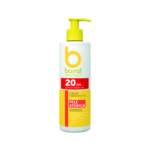 BARRAL BABYPROTECT PROMO CREME HIDRAT P ATÓPICA 400ML + PREÇO ESPEC