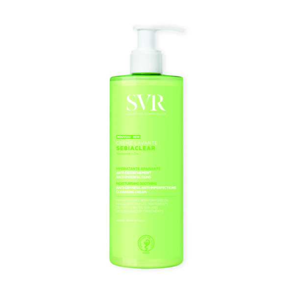 SEBIACLEAR CREME LAVANTE CREME LAVANTE ROSTO/CORPO PO SENS 400ML