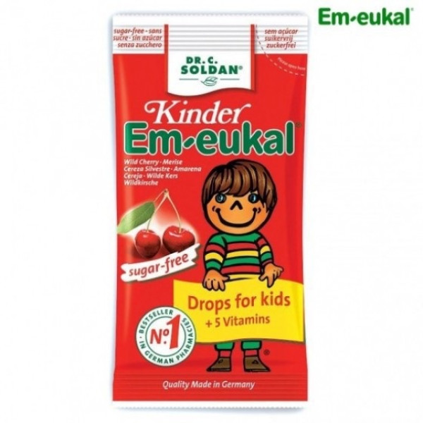 Eukal Pastilhas Infantil Sem Acucar 75g