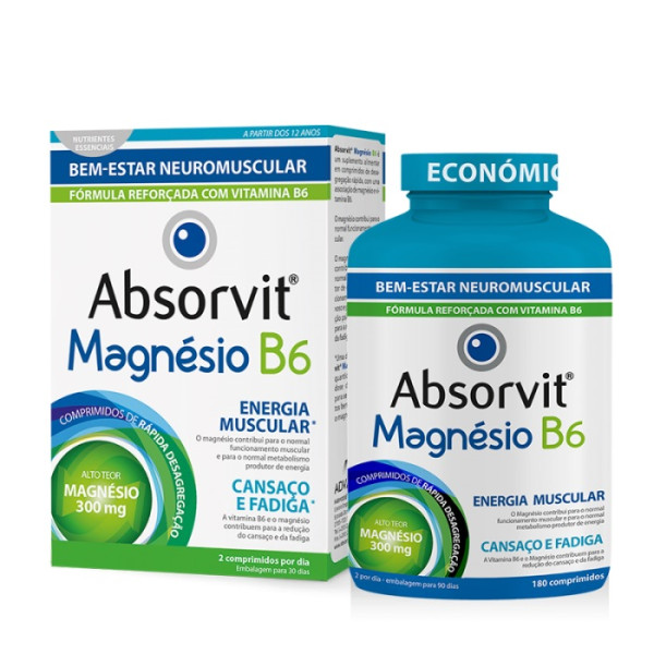 ABSORVIT MAGNE+B6 COMP X 60