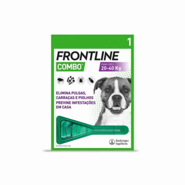 FRONTLINE COMBO SOL CAO 20-40KG 2,68MLX1