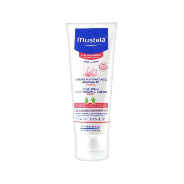 MUSTELA BEBE PNCR HID ROSTO S/PERF 40ML