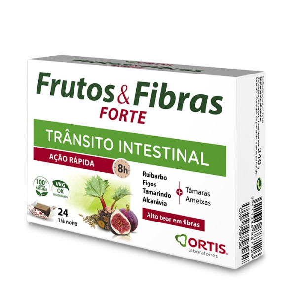 FRUTOS E FIBRAS EFEITO RAPIDO CUBOS X 24