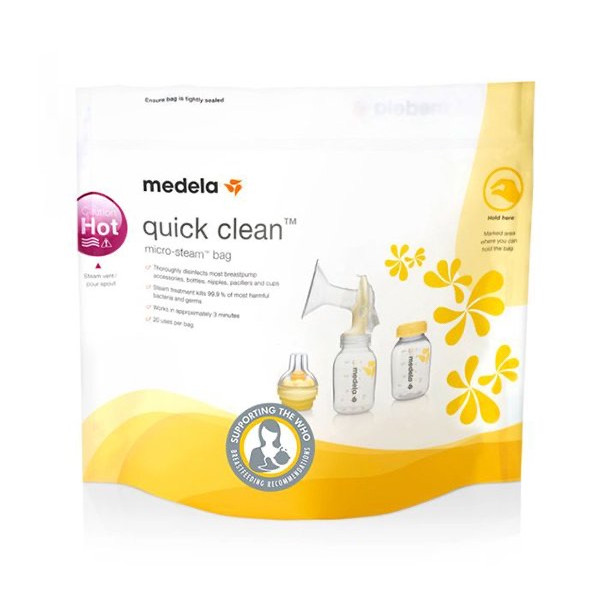 MEDELA QUICK CLEA SACO ESTERIL MICROOND X 5