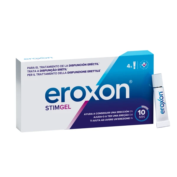 EROXON Gel Unidose (X4 Tubos) DISFUNÇÃO ERÉCTIL